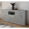 Discount Wohnen 184x86x43 Sideboard in Beton Nachbildung - Lary