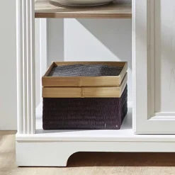 Hot Wohnen 171x102x48 Sideboard in Weiß & Eiche - Sinolita