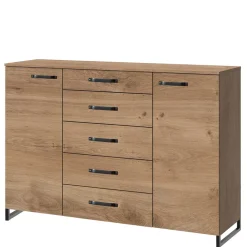 Best Wohnen 162x102x41 Sideboard mit 5 Schubladen & 2 Türen - Casai