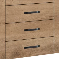 Best Wohnen 162x102x41 Sideboard mit 5 Schubladen & 2 Türen - Casai