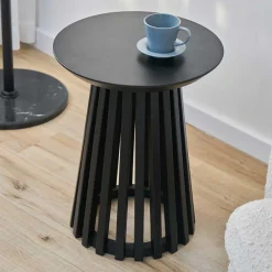 Best Wohnen 40x50x40 Skandi Beistelltisch in Schwarz - Adison