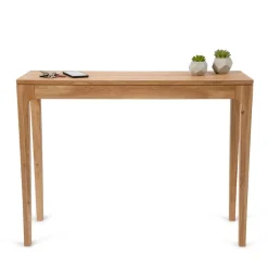 Outlet Wohnen 100x80x30 Skandi Konsoltisch aus Massivholz - Tenerife