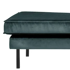 Best Wohnen 203x85x86 Sofaliege in Blau Samt - Fledos