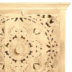 Hot Wohnen 180x90x45 4-türiges Sideboard im Ethno Stil - Runiasa