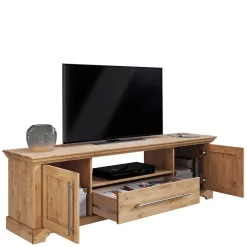 Online Wohnen 171x52x39 TV Lowboard im Landhaus Stil - Noellisa