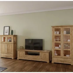 Online Wohnen 171x52x39 TV Lowboard im Landhaus Stil - Noellisa