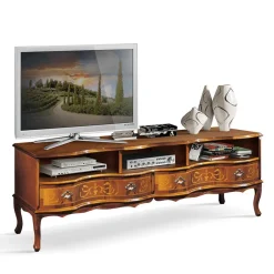 Discount Wohnen 169x60x37 TV Phonotisch mit Barock Design - Motiz