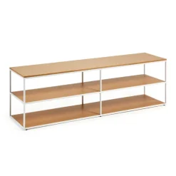 Best Wohnen 160x50x40 TV Regal in Eiche - Bosso