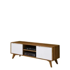 Sale Wohnen 134x48x40 TV Schrank mit Türen & Fächern - Diesta