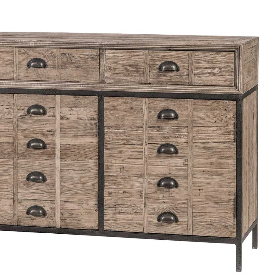 Online Wohnen 160x85x45 Vintage Sideboard aus Recyclingholz - Uvolph