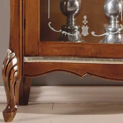 Outlet Wohnen 107x120x40 Vitrine im Italienischen Stil - Carlenna
