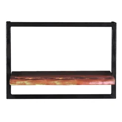 Clearance Wohnen 50x35x25 Wandboard aus Altholz mit Metallrahmen - Jamaica