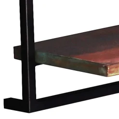 Clearance Wohnen 50x35x25 Wandboard aus Altholz mit Metallrahmen - Jamaica