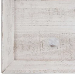 Online Wohnen 100x60x16 Wandgarderobe in Creme aus Kiefer - Esgada