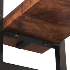Sale Wohnen 20x35x25 Wandregal aus Massivholz & Metall - Mendoza II
