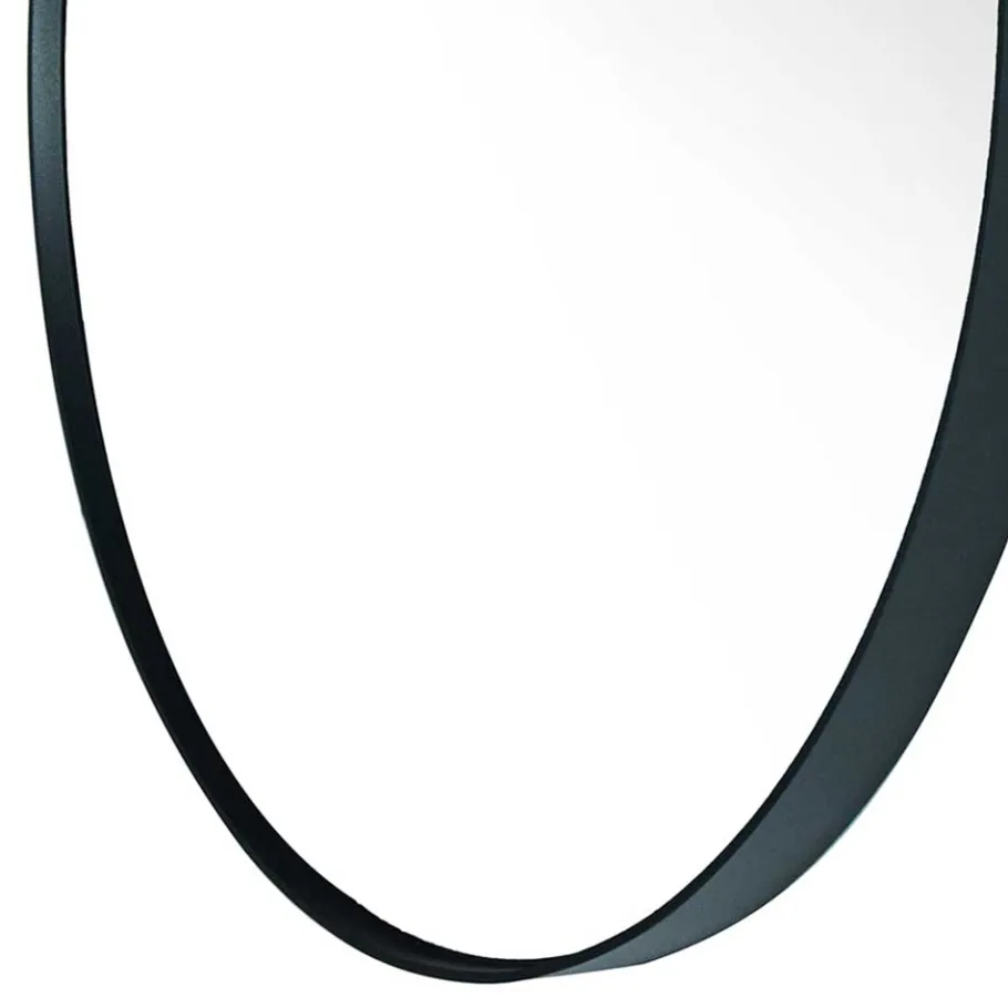 Wohnen 60x80x5 Wandspiegel in ovaler Form - Lonza
