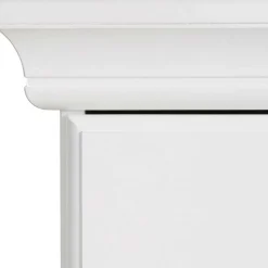 Discount Wohnen 180x84x40 Weißes Sideboard - Landhaus modern - Akbelev