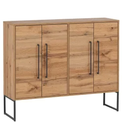Online Wohnen 112x94x33 Wohnzimmer Kommode mit vier Türen - Swurta