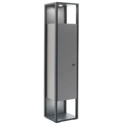 Clearance Wohnen 40x178x37 Wohnzimmer Schrank in Grau & Anthrazit - Ridona I