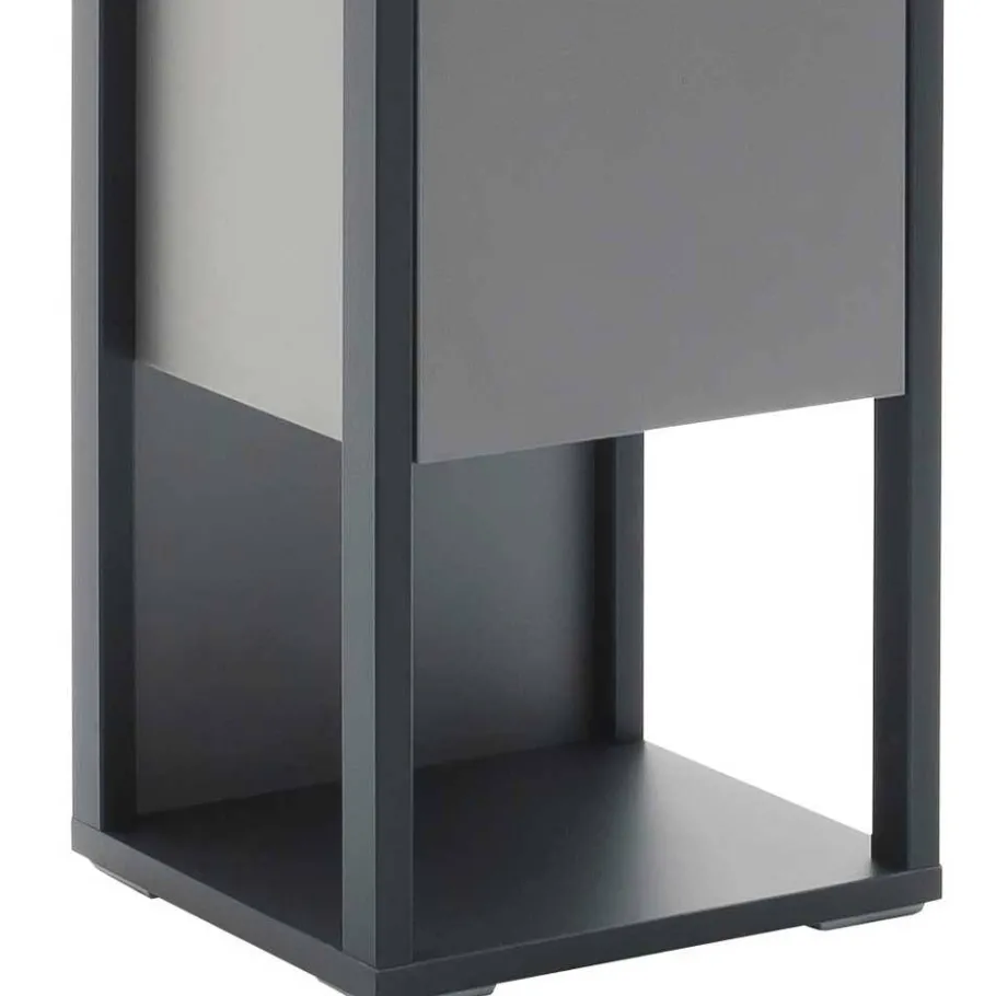 Clearance Wohnen 40x178x37 Wohnzimmer Schrank in Grau & Anthrazit - Ridona I