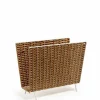 Best Wohnen 42x35x20 Zeitungsständer aus Kunstrattan Beige - Julesta