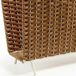 Best Wohnen 42x35x20 Zeitungsständer aus Kunstrattan Beige - Julesta