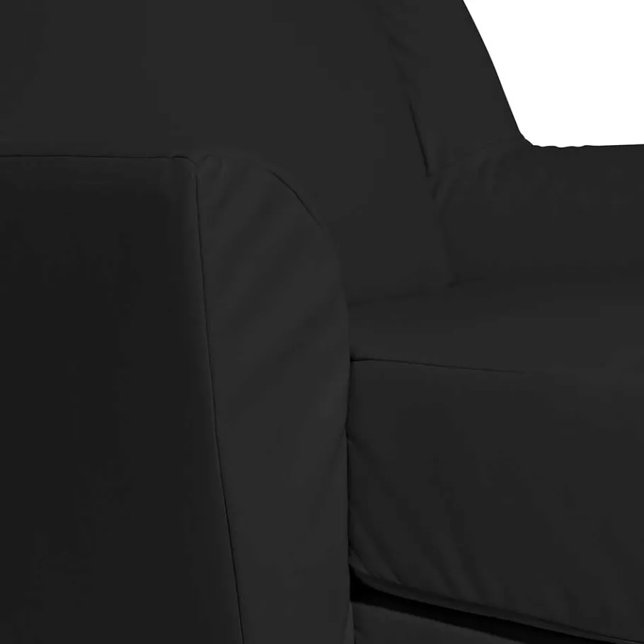 Sale Wohnen XXL Sessel in Schwarz und Buche - Presto