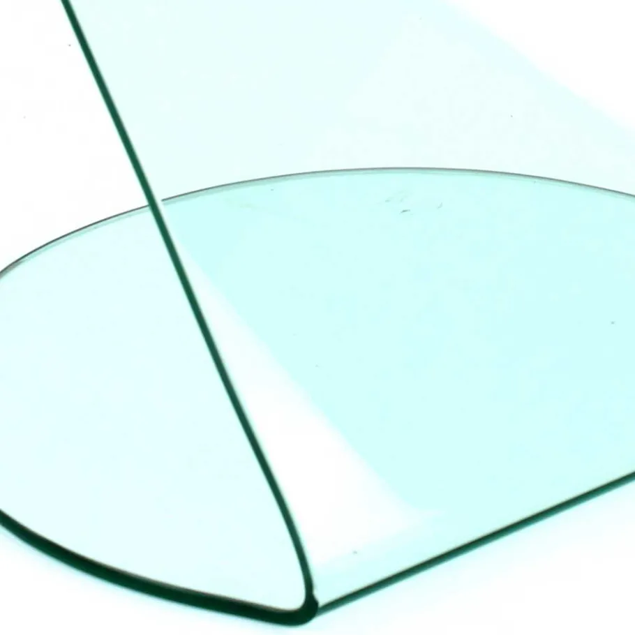 Online Wohnen Z-Design Beistelltisch aus Sicherheitsglas - Melma