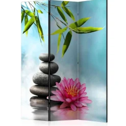 Clearance Wohnen Zen Style Paravent Seerose in Pink - Adios