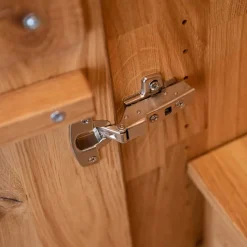 Sale Wohnen Zweifarbiger Kleiderschrank aus Eiche massiv - Agusto