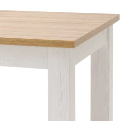 Hot Wohnen Zweifarbiger Landhaus Esstisch 160x90 cm - Samula