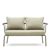 Sale Wohnen Zweisitzer Gartensofa in Braun - Ragusca