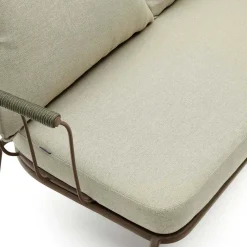 Sale Wohnen Zweisitzer Gartensofa in Braun - Ragusca