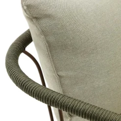 Sale Wohnen Zweisitzer Gartensofa in Braun - Ragusca