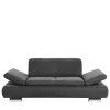 Sale Wohnen Zweisitzer Sofa aus Velours Anthrazit - Venezia