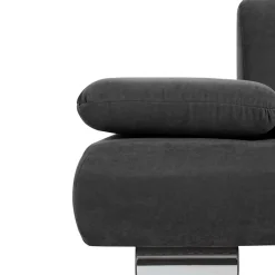 Sale Wohnen Zweisitzer Sofa aus Velours Anthrazit - Venezia