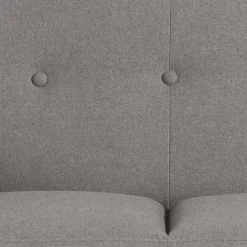 Sale Wohnen Zweisitzer Sofa in Grau Microfaser - Durencas